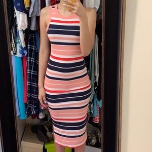 Summer below the knee dress